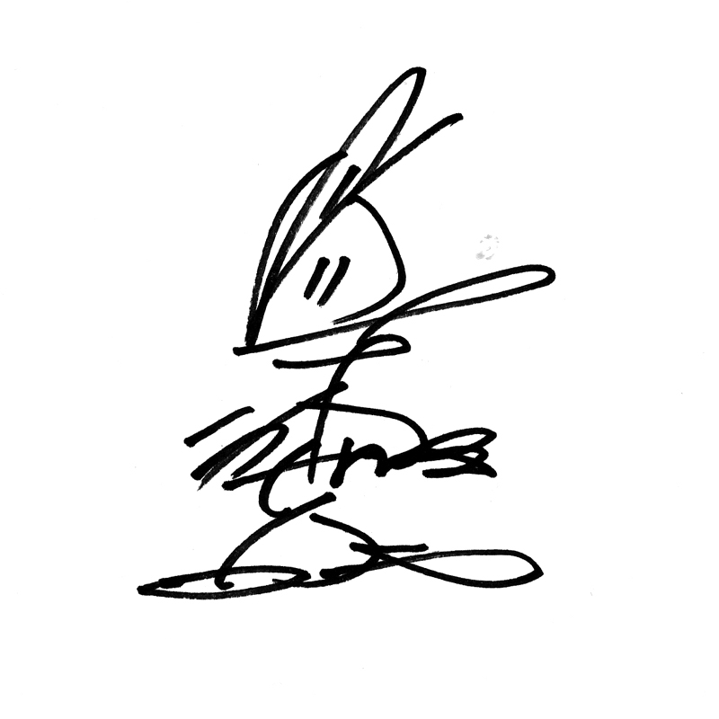 上杉裕世氏サイン