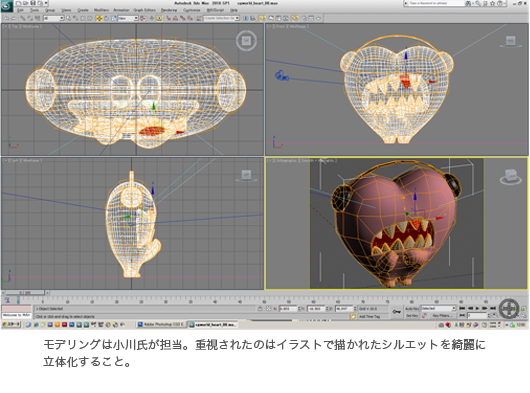 作画の真髄に倣った感性によるビジュアライズ