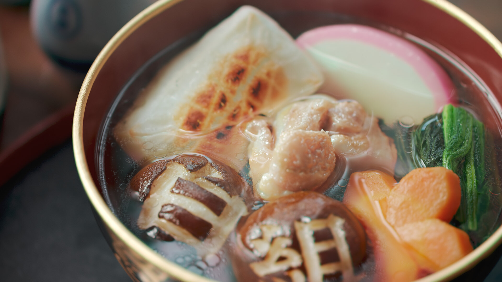 今年は、お雑煮！ プロシージャルによる3Dベースで、食べ物シズルにこだわりぬく｜白組『年賀ムービー2026』