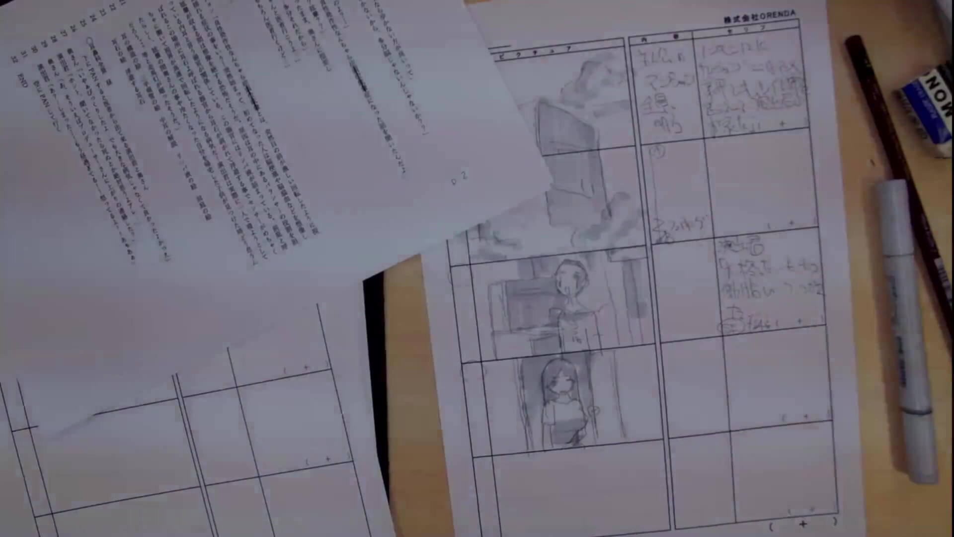 Orenda 永居慎平監督がショートアニメの全カットを解説 絵コンテのライブドローイングも Cgwcc 21 4