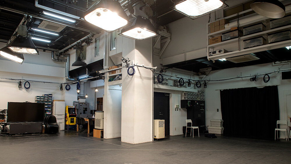 恵比寿駅から徒歩10分。映像制作まで一貫支援も可能な、D1-Labのモーションキャプチャスタジオ