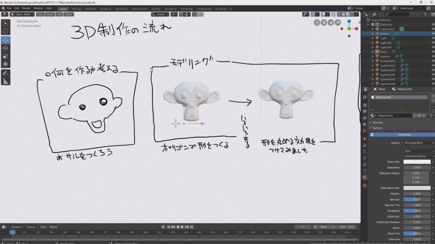 3dcg初心者のためのオンライン講座 Blenderでcgをはじめよう ゼロから学ぶ3dcg教室