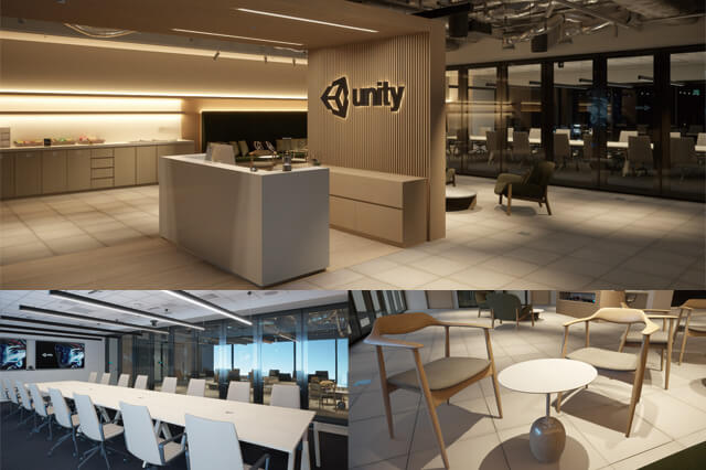 フォトリアルcgでオフィスを完全再現 インタラクティブデモ Unity Japan Officeプロジェクト 特集 Cgworld Jp