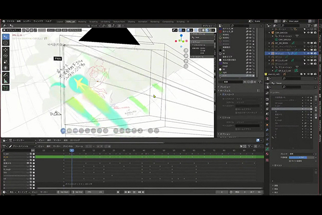 ショートアニメ『夜の国』制作スタッフが語る、Blenderの可能性 〜ACTF2021 [SUMMER] （3）