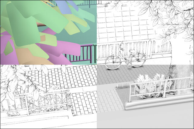 3DCGで背景を効率的に描こう！ 漫画制作で使える3DCGの便利TIPS