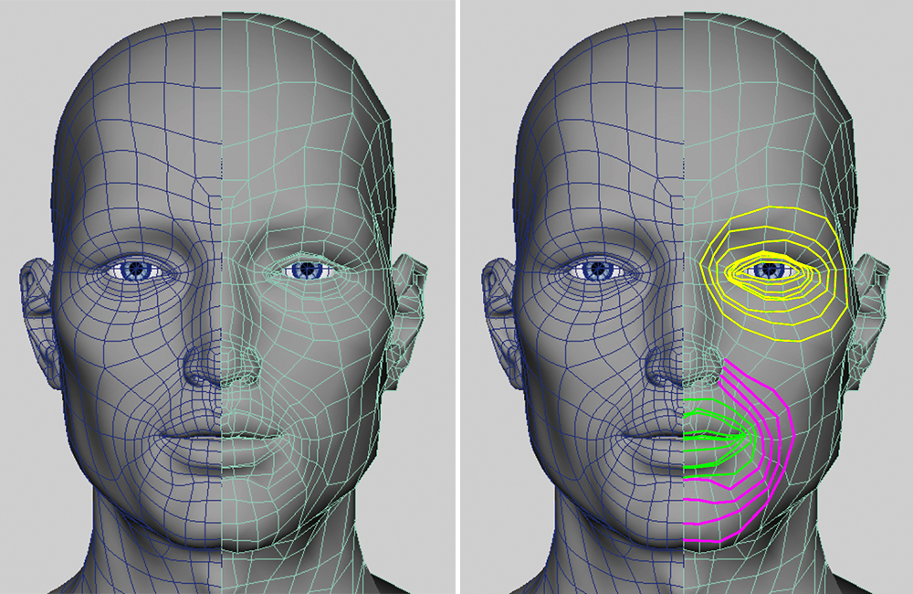 Cg専門学校の講師歴15年を超えるプロが伝授 見る力 の強化で劇的に造形力が上がる人物キャラクターのフェイシャルモデリング 特集 Cgworld Jp