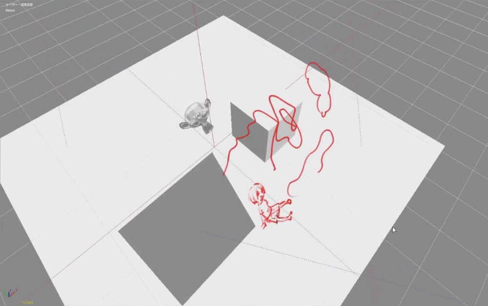 3d空間にデジタル作画する エクスペリメントラボ 仮 によるblenderを用いた制作手法の新提案 特集 Cgworld Jp
