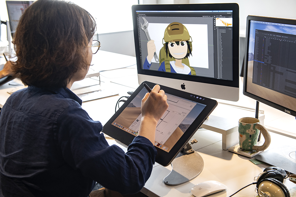 Tvアニメ 映像研には手を出すな Adobe Animateを活用したサイエンスsaru流アニメ制作術 特集 Cgworld Jp