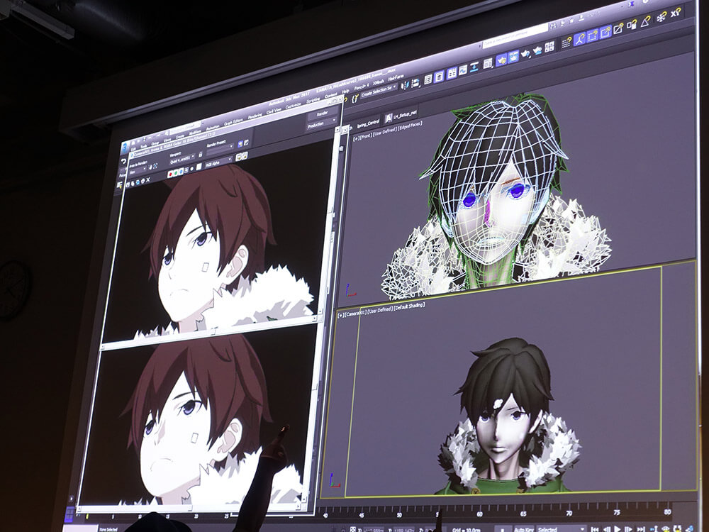 人気スタジオがそれぞれ自社のモデリング哲学を語る キャラクターモデリングセッション あにつく19 3 特集 Cgworld Jp