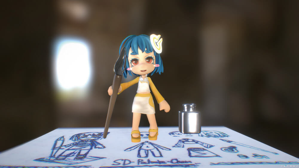 キャラクター制作から運用まで リアルタイム向けキャラクターモデリング Unreal Engine 4への実装 特集 Cgworld Jp