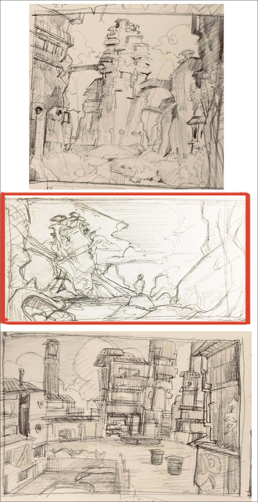 背景を描けるようになるテクニックと考え方 Br 背景コンセプトやイラストを描くときに使えるtips集