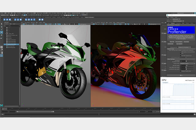 ハードウェアメーカー発の無料レンダラ、AMD Radeon ProRenderを徹底検証＞＞No.1 ベーシック編