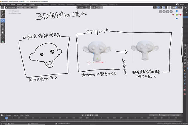 「BlenderでCGをはじめよう！ゼロから学ぶ3DCG教室」の講師に、Blender上達の秘訣を聞いてみた