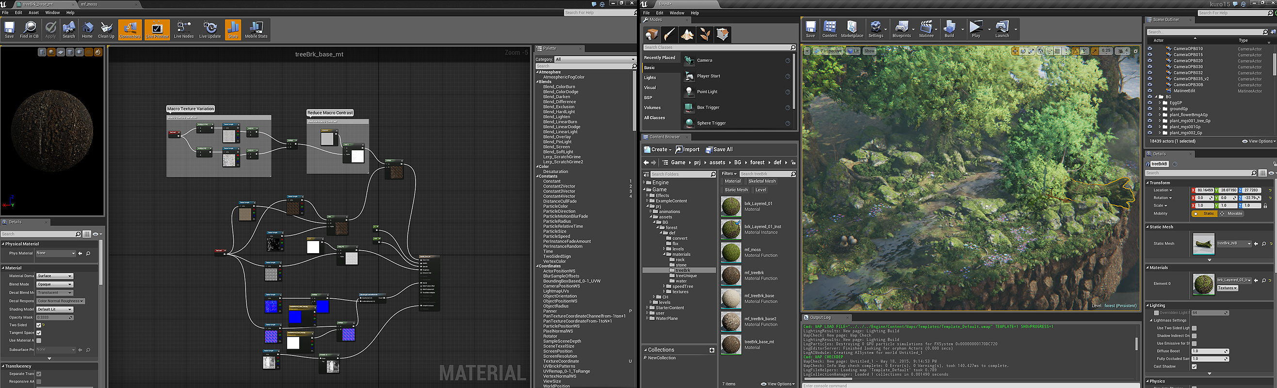 『HAPPY FOREST』Unreal Engine 4のUI