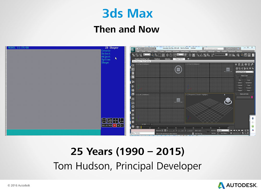 トム・ハドソン＆エディ・パールバーグ（オートデスク）<br />Tom Hudson & Edy Perblerg（Autodesk）