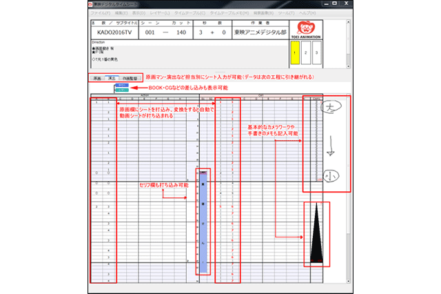 業界動向 デジタルタイムシート統一規格 Industrie De L Animation Vers Une Timesheet Numerique Commune Tvpaintの日本語ユーザー専用フォーラムへようこそ