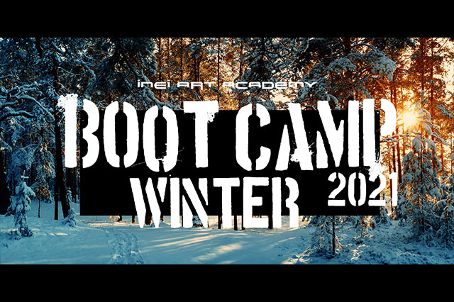 ［お知らせ］この冬をアートに捧げよ！INEI富安氏から個別指導を受けられる『BOOT CAMP WINTER 2021』申し込み開始！