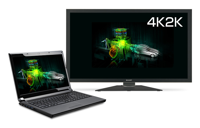 4GBの大容量VRAM搭載、NVIDIA Quadro K3100Mを採用した、高解像度映像編集・高精密3DCAD向けの15.6型ノートPCが18万円台から発売（マウスコンピューター）