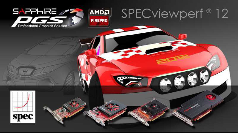 AMD FireProプロフェッショナルグラフィックカード、「SPECviewperf 12」を使用した測定で高い描画性能を発揮（エーキューブ）