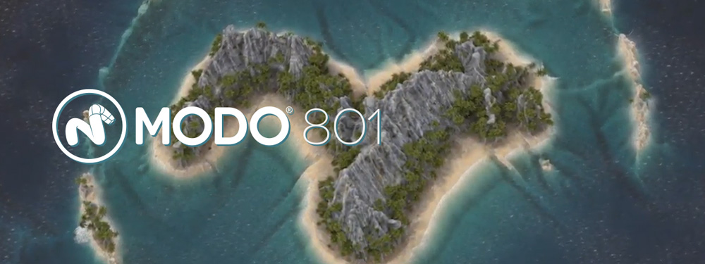 MODO新バージョン「MODO 801」国内発売開始（MODO JAPAN GROUP）