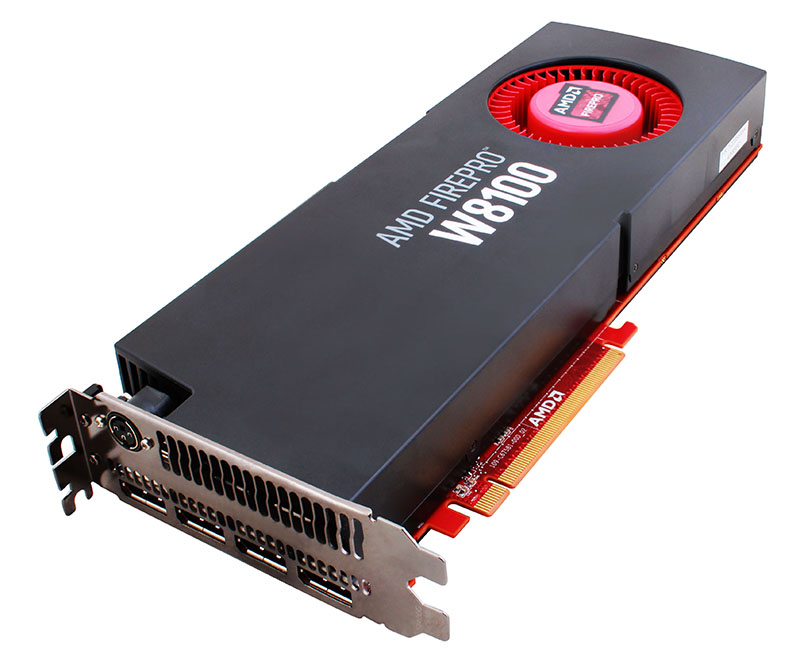 8GBメモリ搭載ハイエンドグラフィックス「AMD FirePro W8100」リリース（エーキューブ）