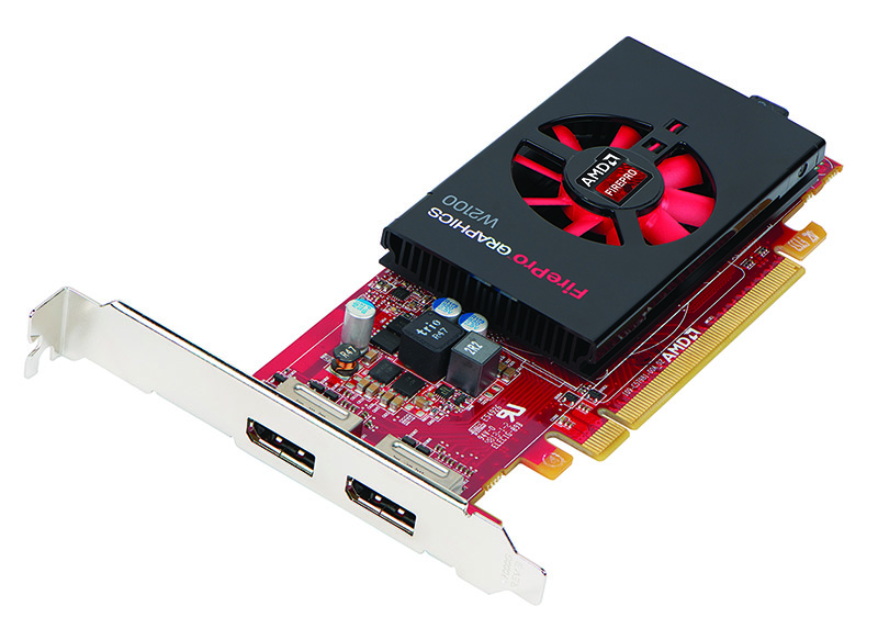 最新GPUチップ搭載、長期供給にも対応グラフィックスボード「AMD FirePro W2100」をリリース（エーキューブ）