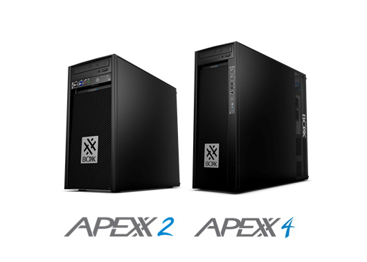 BOXX、最新のCore i7プロセッサー及びXeon E5-2600v3シリーズ搭載、プロフェッショナルワークステーション「APEXXシリーズ」を販売開始（トーワ電機）