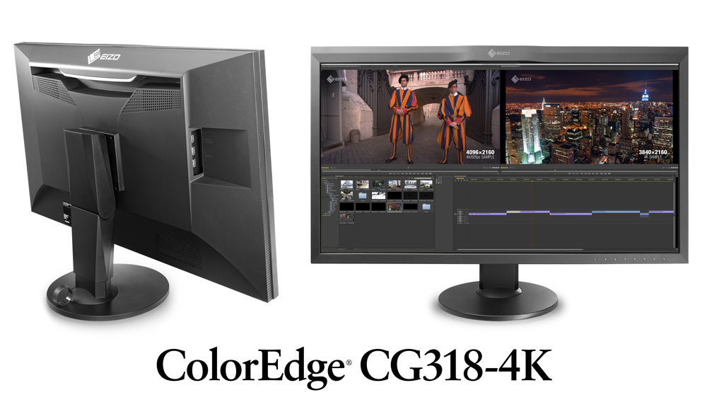 映画制作市場向け、高解像度DCI 4Kに対応した31.1型液晶モニターを発売（EIZO）