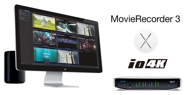 アスクと阿吽技研、Softron Media Services MovieRecorder 3とAJA Io 4Kのバンドル販売を開始（アスク）
