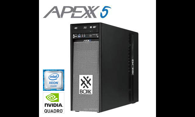 BOXX プロフェッショナルワークステーション「APEXX5」シリーズのモデルを刷新（トーワ電機）