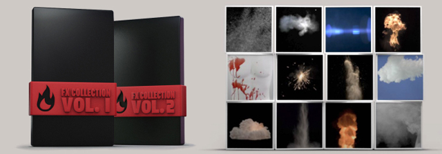 500カット超の素材を収録のロイヤリティフリー映像素材集「FX Collection Vol.1＆2」発売（FX Elements）