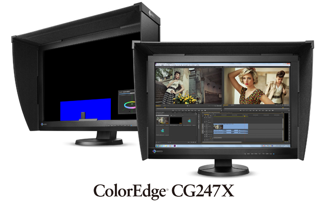 DCI-P3色域を98％再現、コントラスト比1500：1など映像制作業務に特化した機能を装備「ColorEdge CG247X」発売（EIZO）