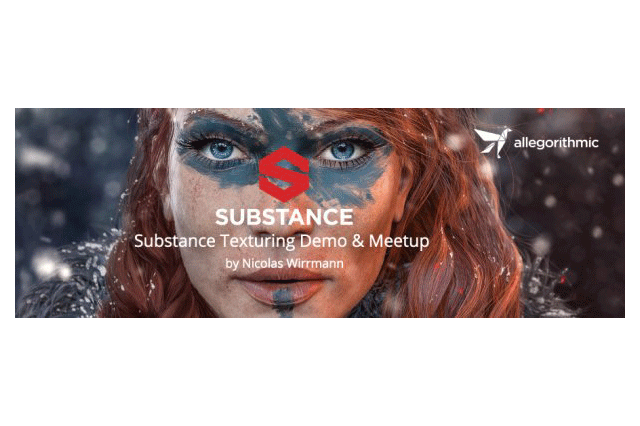 「Substance Texturing Demo & Meetup by Nicolas Wirrmann」セミナー開催（ボーンデジタル）