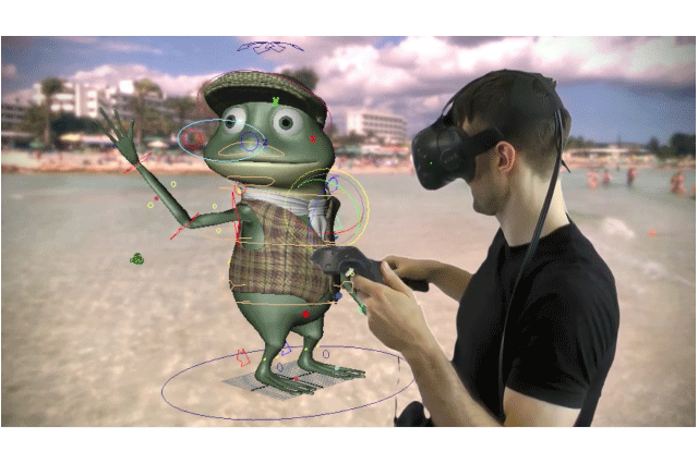 VR空間内での3DGC制作を可能にするAutodesk Maya対応プラグインソフトウェア「MARUI」開発