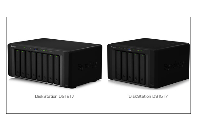 優れた拡張性を備えた中小企業向けの高性能NASキット「DiskStation DS1817」と「DiskStation DS1517」の2製品を発表（Synology）