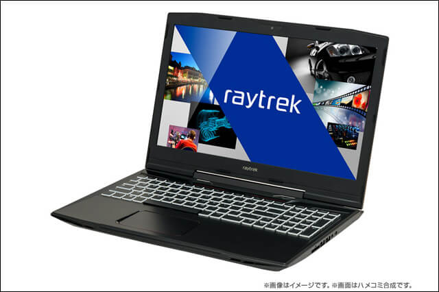 高精細4Kディスプレイ搭載のクリエイター向けハイエンドノートPC「raytrek RKF1060TGK」発売（サードウェーブデジノス）