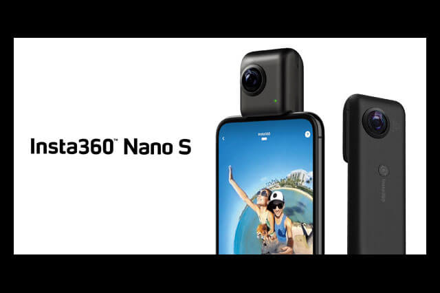 Insta360ブランド製、iPhoneに接続できる4K・2000万画素対応の高画質360度カメラ「Insta360 Nano S」販売開始（Shenzhen Arashi Vision）