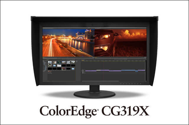 HDR映像制作用の31.1型4Kモニター「ColorEdge CG319X」発売（EIZO）
