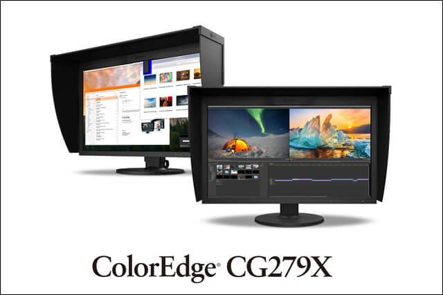 映像制作用HDR表示に対応、軽量・スリム化した27型モニタ「ColorEdge（カラーエッジ） CG279X」発売（EIZO）