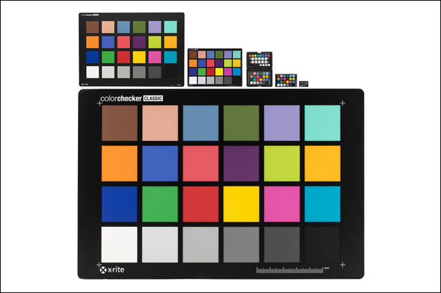 ColorChecker Classicに新たなラインナップ登場、新製品「ColorChecker Classic Nano、Mini、XL」を販売開始（エックスライト社）