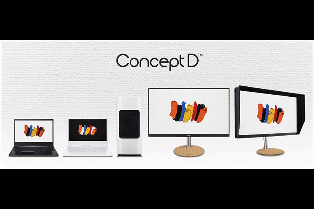 クリエイター向け新ブランド「ConceptD」を発表、ハイエンドなパフォーマンスで創造性を刺激するラインアップ（日本エイサー）