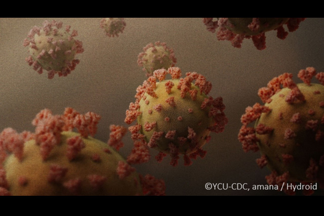 新型コロナウイルス（SARS-CoV-2）の静止画・動画CGを無償提供（アマナ）