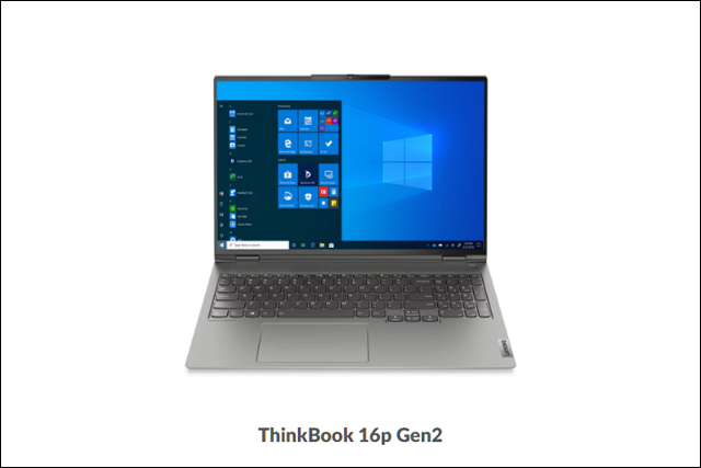 クリエイターのニーズにも対応する高パフォーマンスを提供、16.0型ノートブックPC「ThinkBook 16p」発表（レノボ・ジャパン）