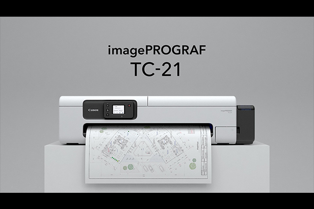 大判プリンター imagePROGRAF TC-21 プロモーション映像