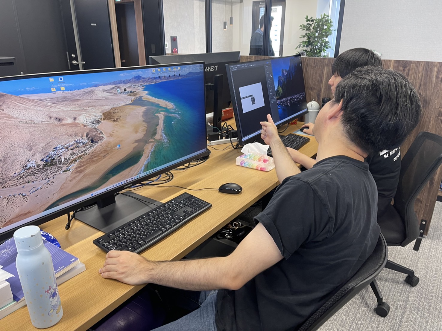 作業風景の様子です