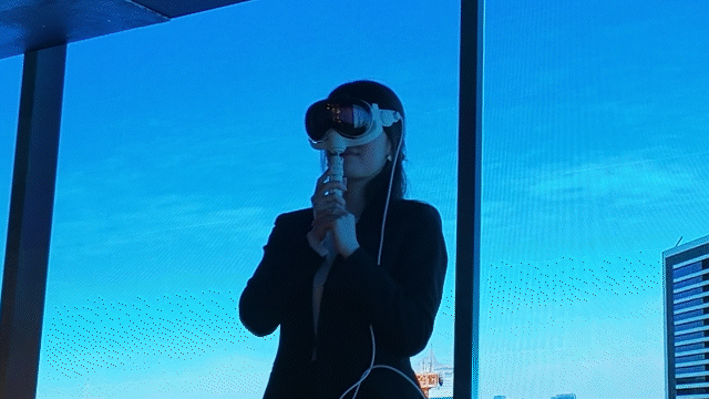 Apple Vision Proで表現する高精細な建築XRコンテンツ