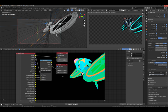 ベテランジェネラリストのblender基礎レッスン 第9回 レンダリング 3 レンダリング画像の保存 連載 Cgworld Jp