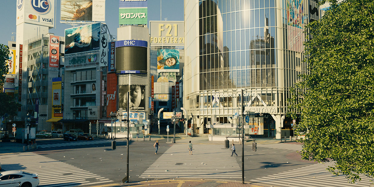 無人の渋谷からフォトリアルなクロヒョウまで、1,000カット超えの4K VFXを実現。Netflixオリジナルシリーズ『今際の国のアリス』