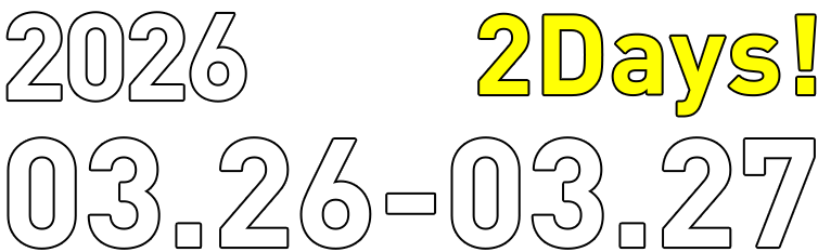 2026.03.26 - 03.27 2Days!