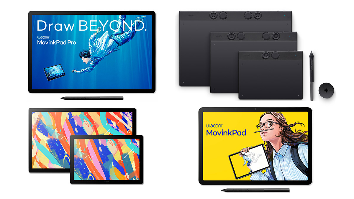 最新ペンタブレット＆ポータブルクリエイティブパッド体験ブース